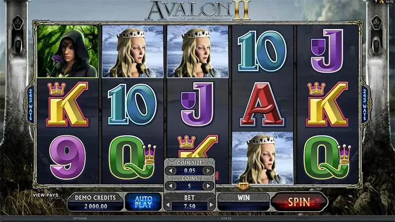 Avalon 2 Pokie