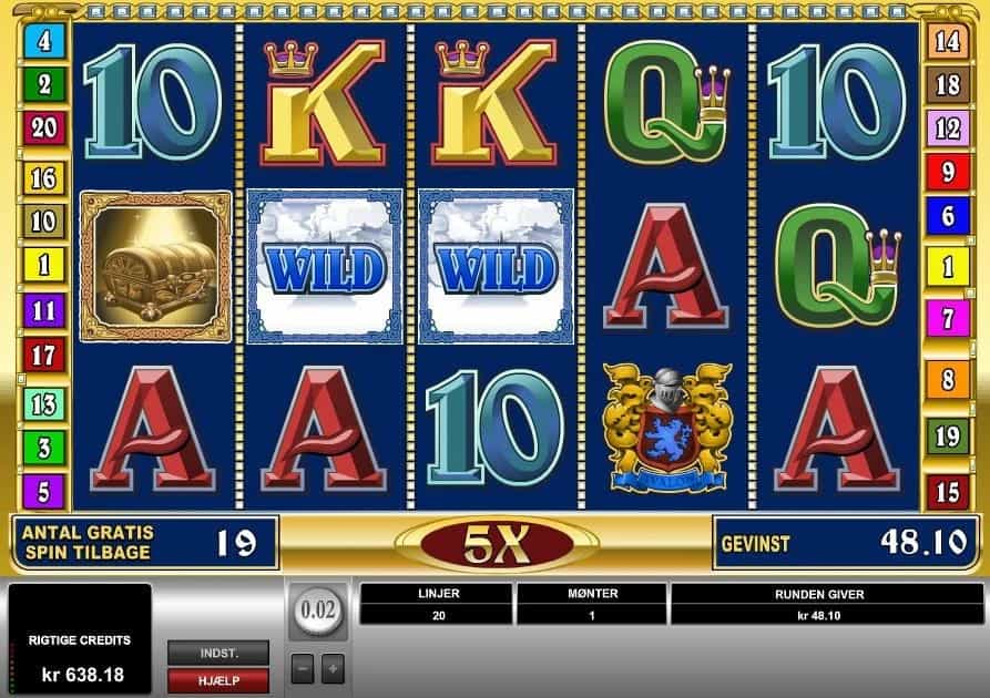 Avalon Pokie Symbols