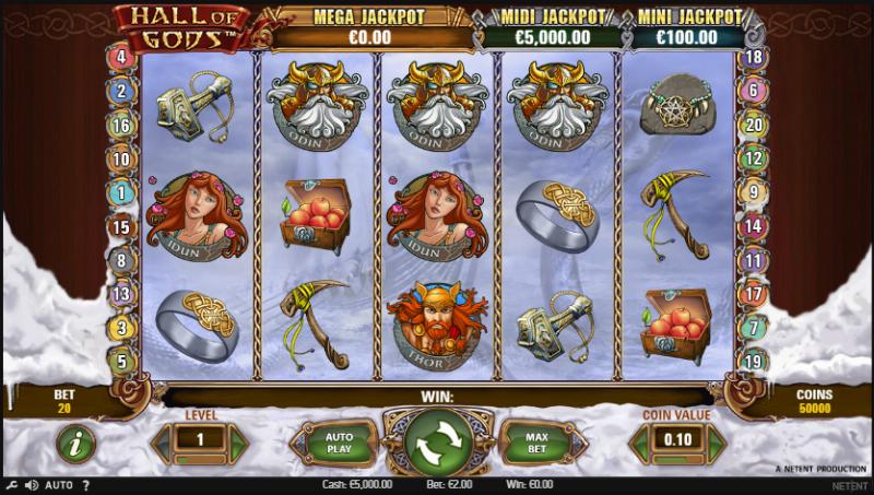 Hall of Gods Slots