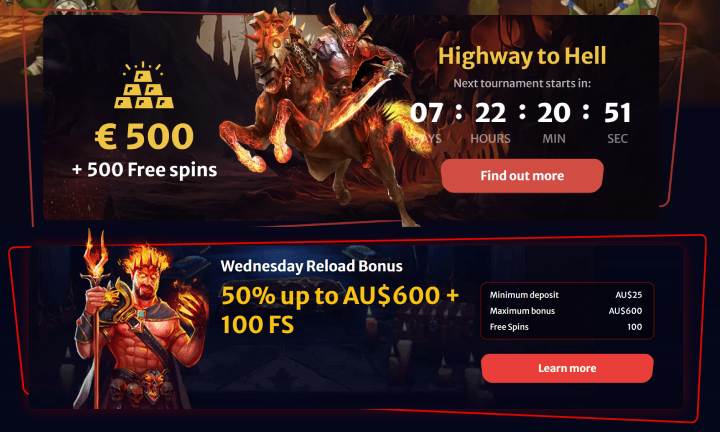 HellSpin Casino Promotions