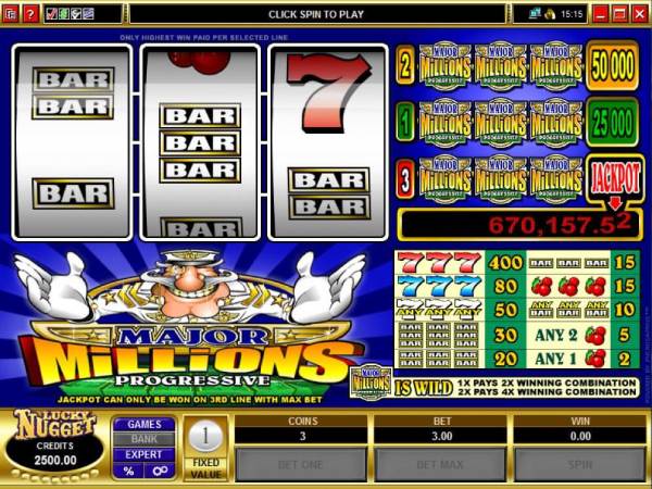 Major Millions Slots