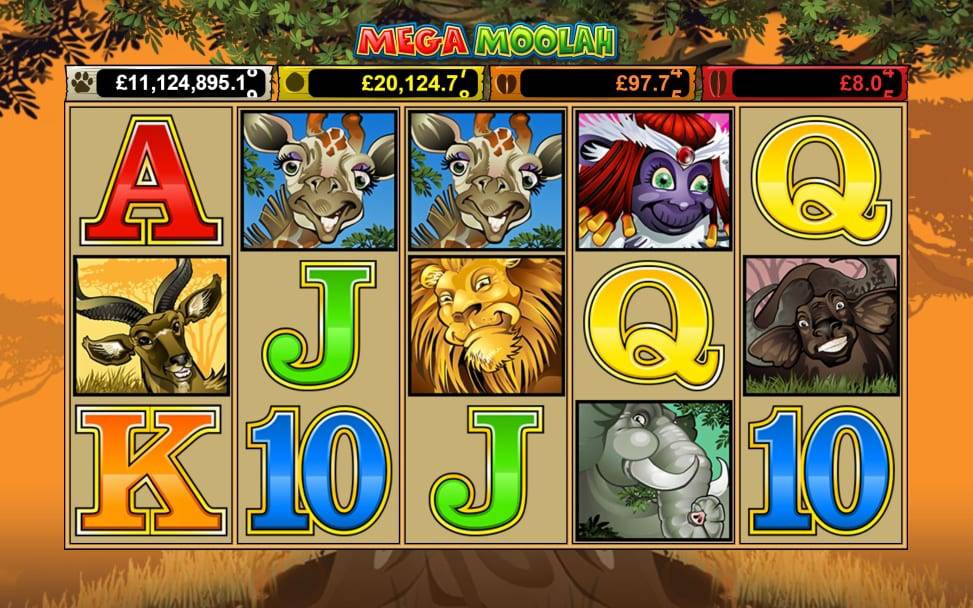 Mega Moolah  Pokie