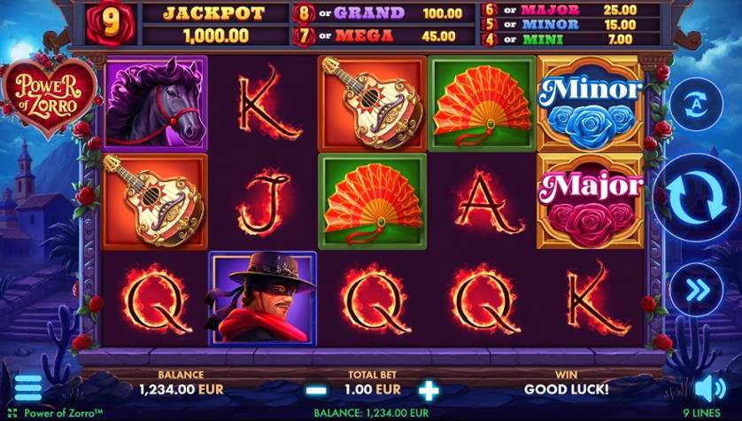 Power of Zorro Slots