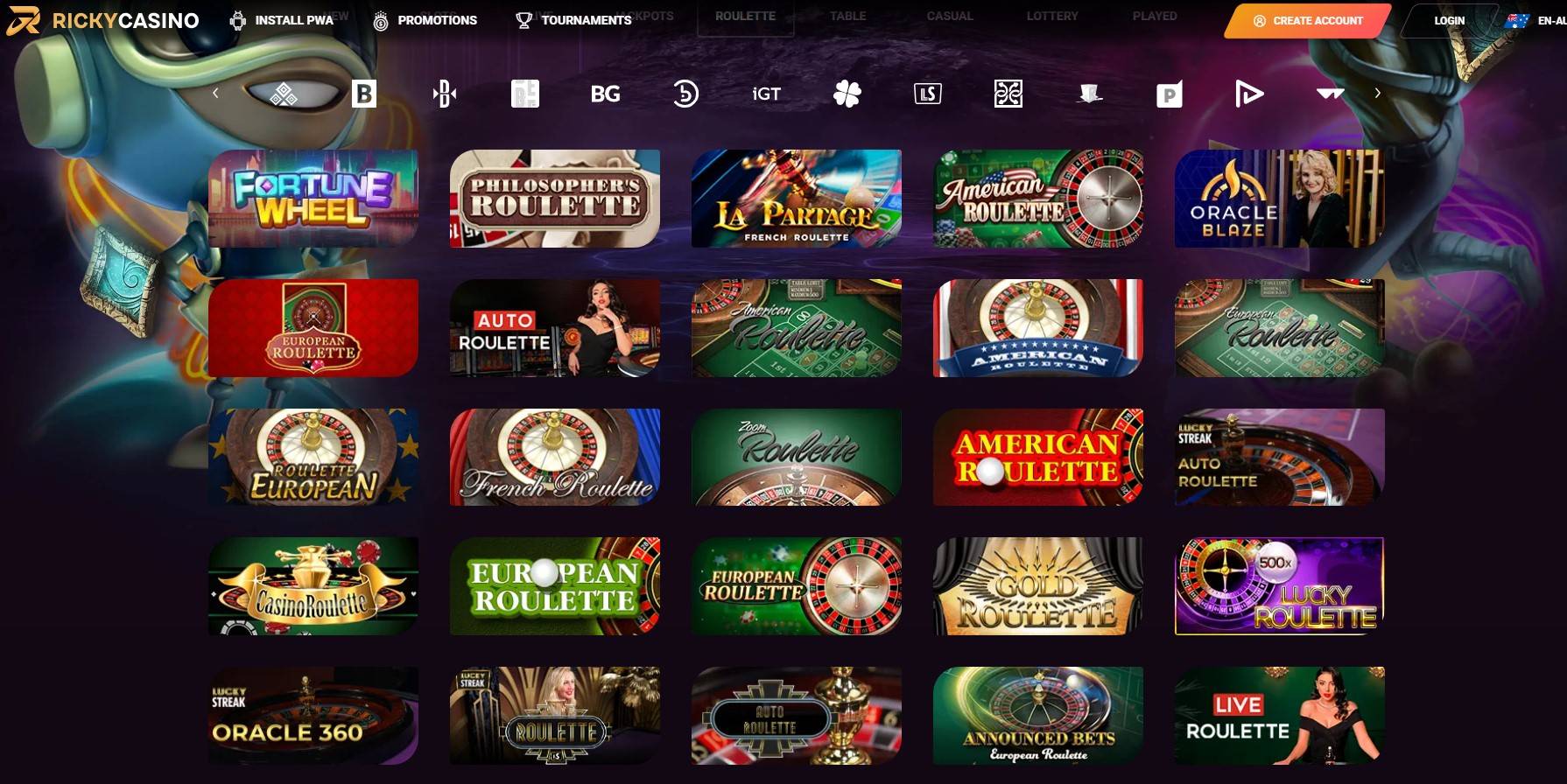 Roulette Ricky Casino