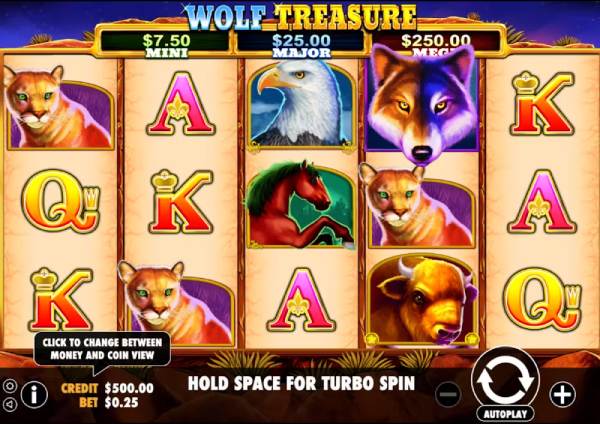 Wolf Treasure Slota Game